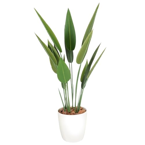 Botanical life+ フェイクグリーン 観葉植物 光触媒 日本製 消臭 抗菌 ストレリチア 110cm NBシリーズ  MAIN