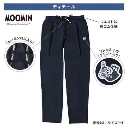 MOOMIN ムーミン リトルミイ UVカットパンツ レディース スリムシルエット ネイビー LLサイズ 商品画像 5