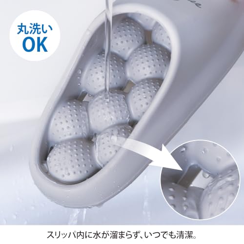 Lakurasu スリッパ 健康サンダル 水抜けしやすい 室内 外履き じんわり気持ちいい サンダル 商品画像 7