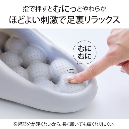 Lakurasu スリッパ 健康サンダル 水抜けしやすい 室内 外履き じんわり気持ちいい サンダル 商品画像 4