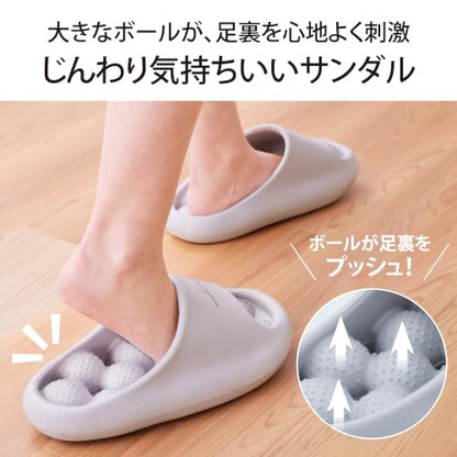 Lakurasu スリッパ 健康サンダル 水抜けしやすい 室内 外履き じんわり気持ちいい サンダル 商品画像 3