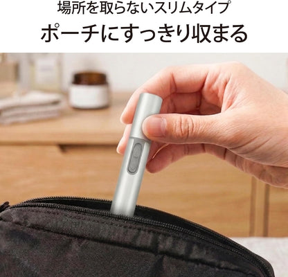 Lakurasu 鼻毛カッター エチケットカッター レディース メンズ 兼用 電池式 ピンク PT02