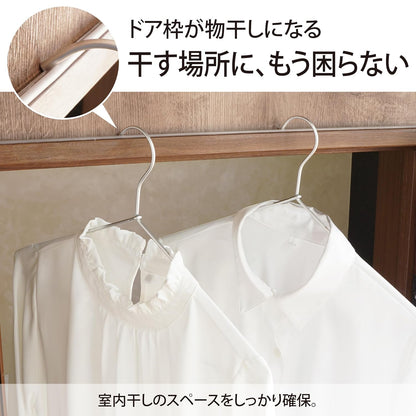 Lakurasu 落下防止用テープ ハンガーストッパー 透明 カット可能 5m 1個 PT04