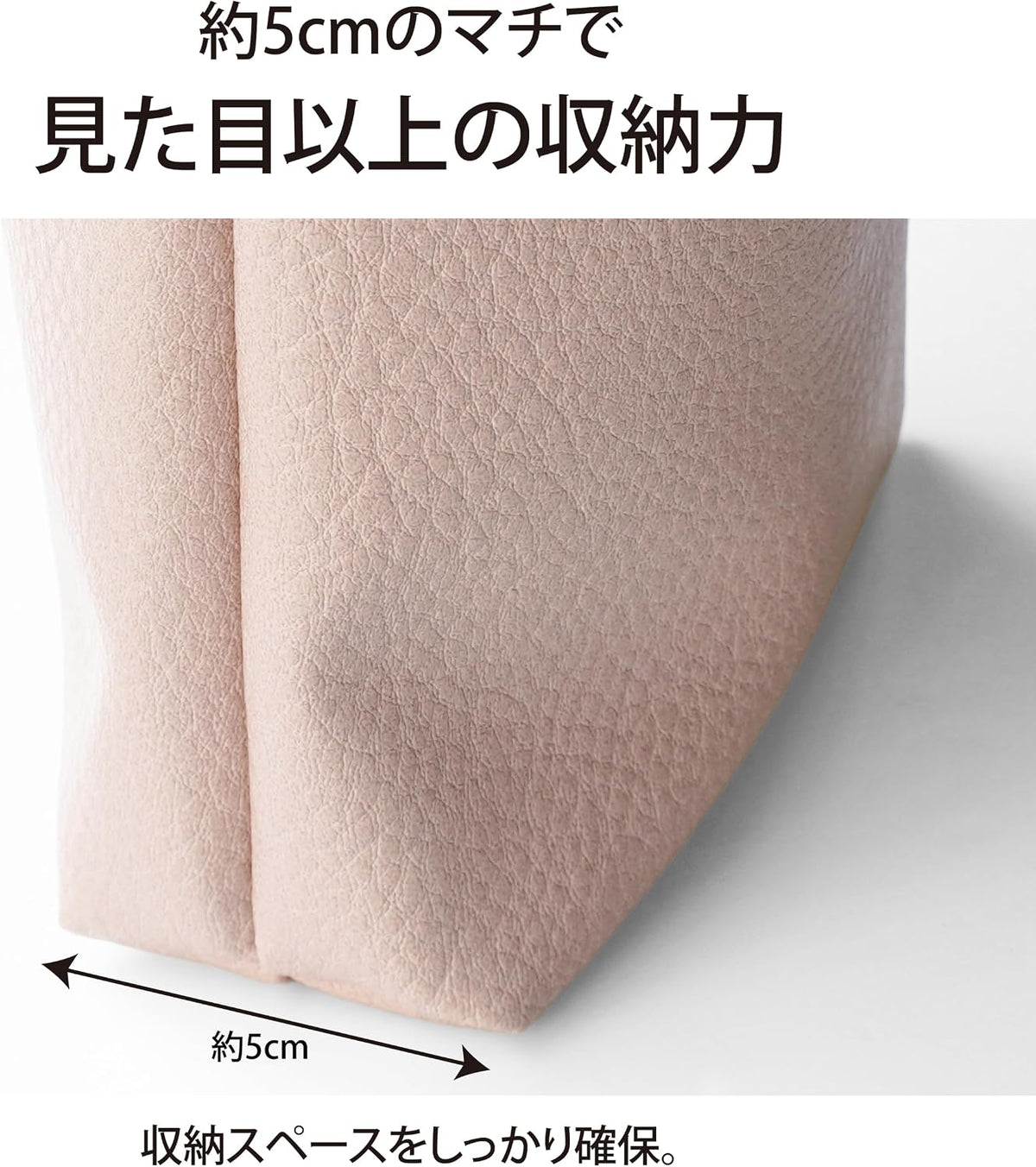 Lakurasu スマホショルダー マチ付き はっ水 軽量 ショルダーバッグ 斜めがけ 小物収納 ブルーグレー PT03