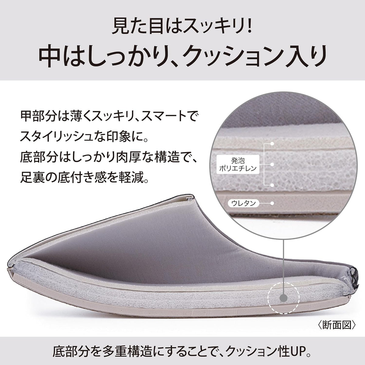 Lakurasu スリッパ 室内ばき 汚れ拭き取りやすい フェイクレザー 来客用 おしゃれ  PT05